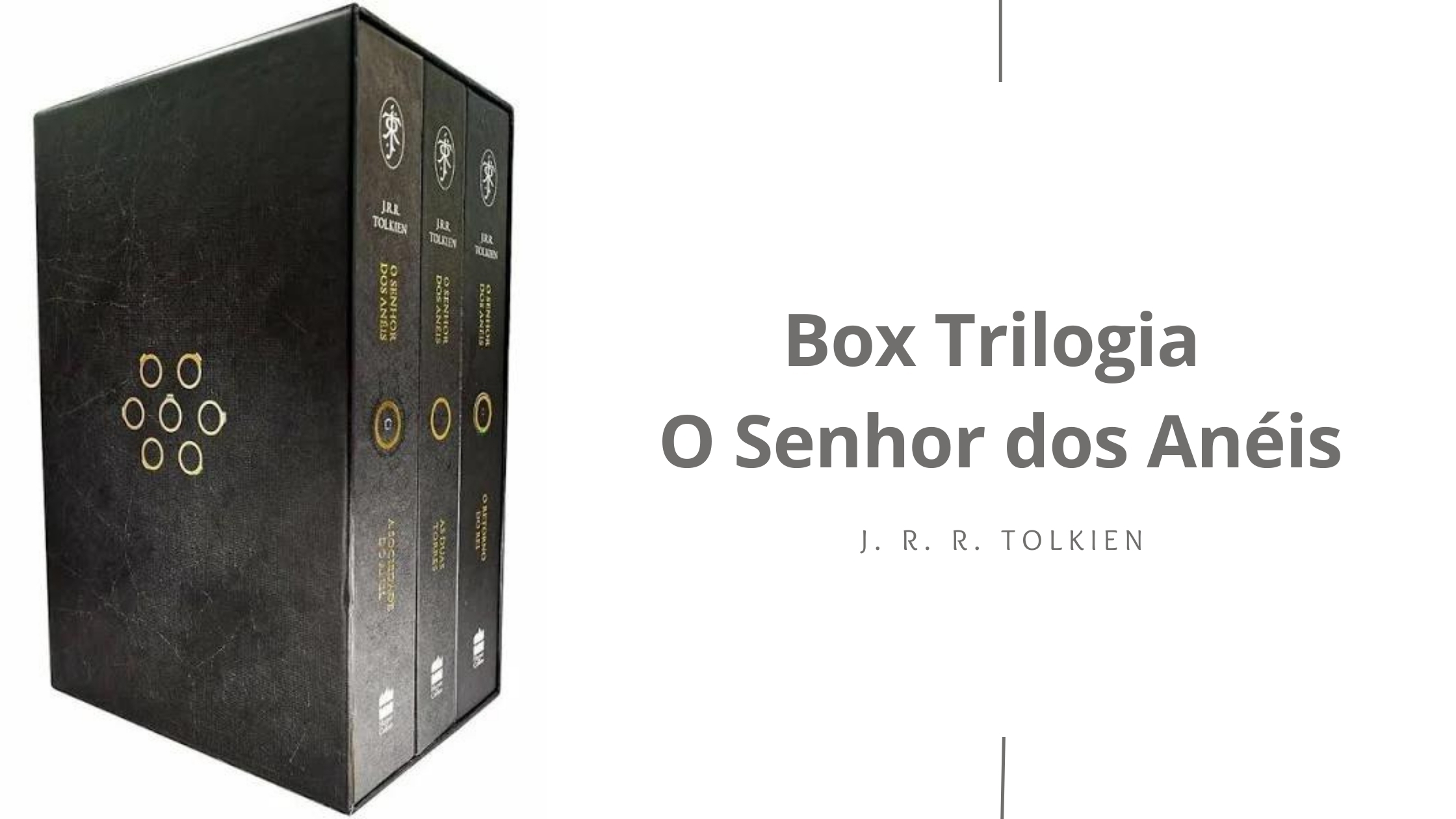 Box Trilogia O Senhor dos Anéis